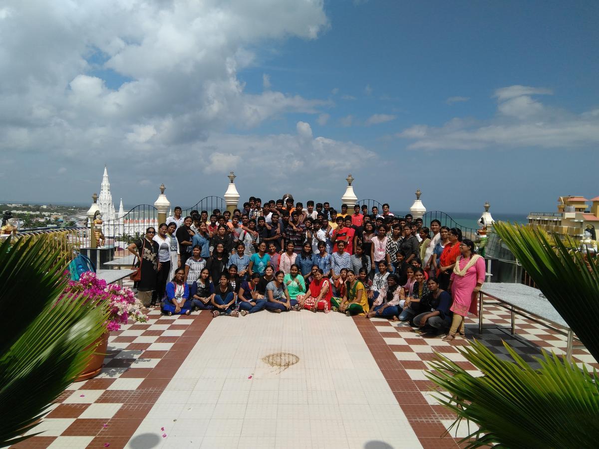 Hotel Chithra Kanniyākumāri Exterior foto